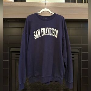 John Galt Oversized Crewneck Sweatshirt